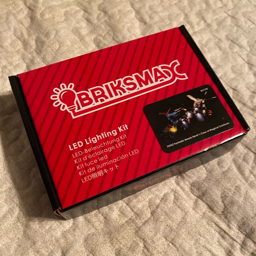 New BRIKSMAX Led Kit for Newts Case of Magical Creatures 75952 No legos …